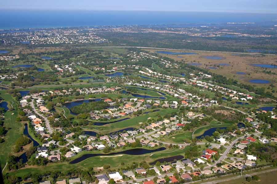 Calusa Lakes Golf Club aerial